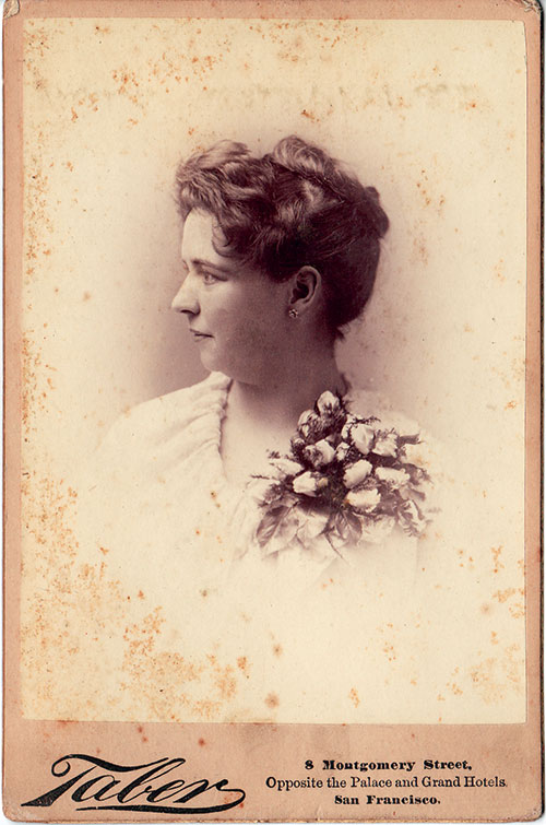 Lilian Slinkey, c. 1890