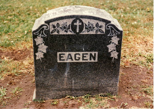 Thomas B. Eagen and Ann McNally Eagen grave