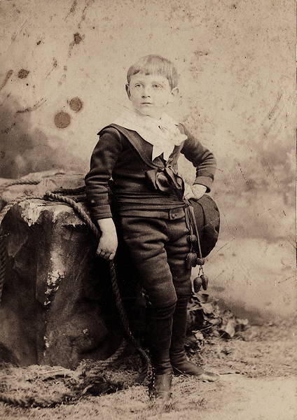 Milton Slinkey, late 1880s